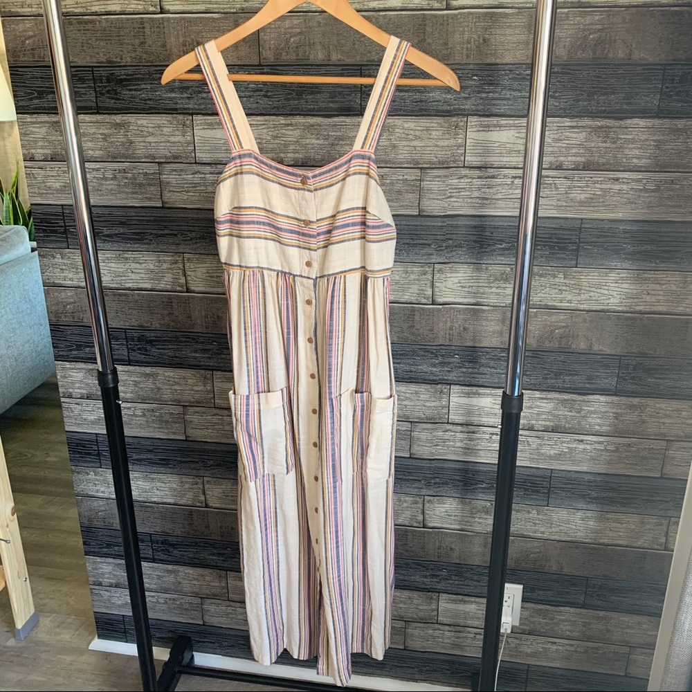 🌻NWT! SO Striped Button Front Dress